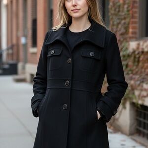 Kenneth Cole Reaction Black Label with Contrasting Stitching